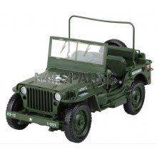 Diecast Tactical Jeep Toy